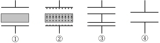 導体を挟んだコンデンサ