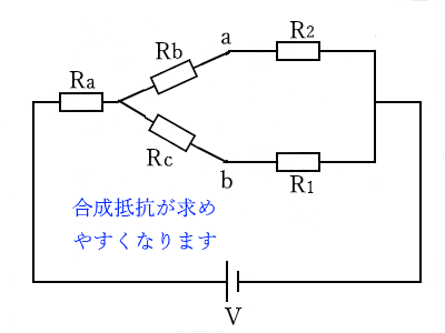 スターデルタ変換後